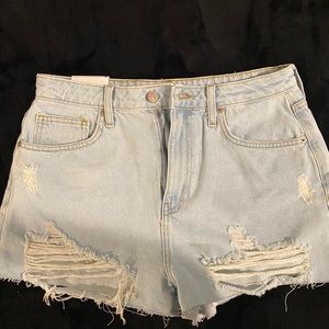 High waist shorts